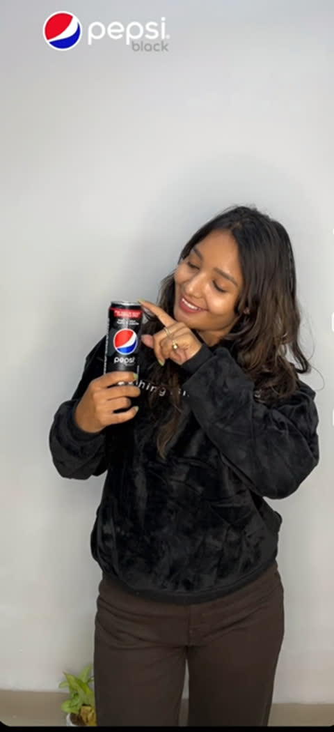 Ready…Steady…Pose with swag using the awesome #PepsiBlackEffect
Tag @pepsiindia  & use #PepsiBlackEffect to win amazing Pepsi Black NFTs, goodies and a LOT more! Try it out now! #Promoted