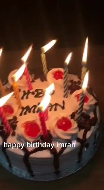  Pink Birthday Cake For Imran my love