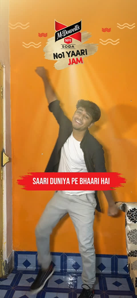 Dedicate this to your bff! 
Show me your No1 Yaari dance moves!

Use “No 1 Yaari Jam” Dance Challenge filter and post your video.
Use hashtag - #No1YaariJam
Tag and follow @no1_yaarijam 
#PROMOTED