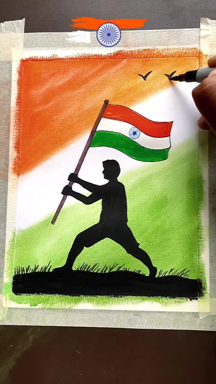 Incredible art by one of our Moji  🤩🇮🇳 r

#MojPeHiMojHai #RepublicDay #HappyRepublicDay #RepublicDayJam #RepublicDay2023 #HappyRepublicDay2023 #India #Patriotism