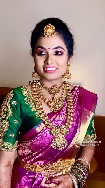 Indian Wedding Girl Hair Style Indian Stock Photo 678967441  Shutterstock