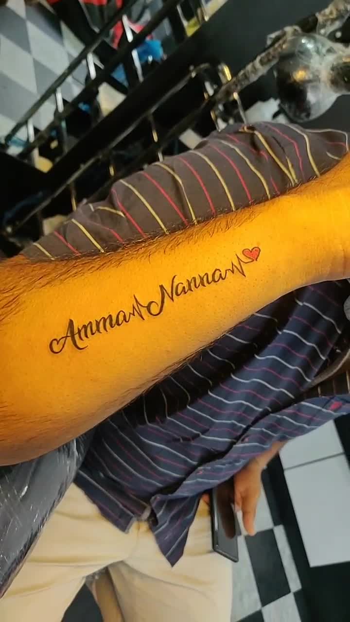 Amma Nanna  tattoo font download free scetch