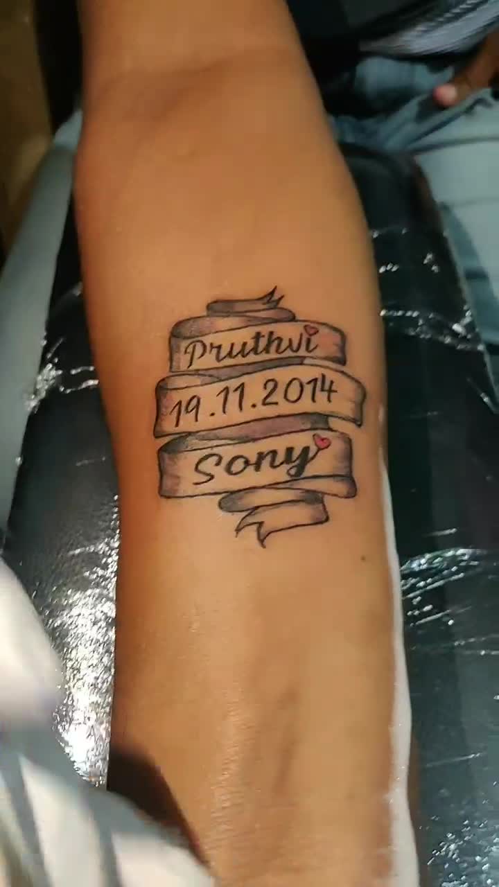 Learn 85 about sony name tattoo super cool  indaotaoneceduvn