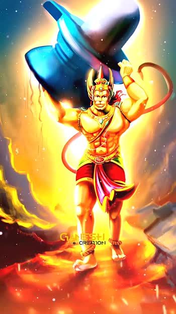 Hanuman Tuesday status video Videos • ganesh(@ganeshcreation1) on ShareChat