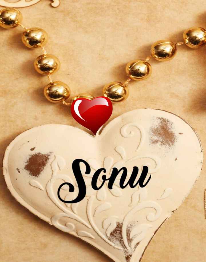 sonu name locket