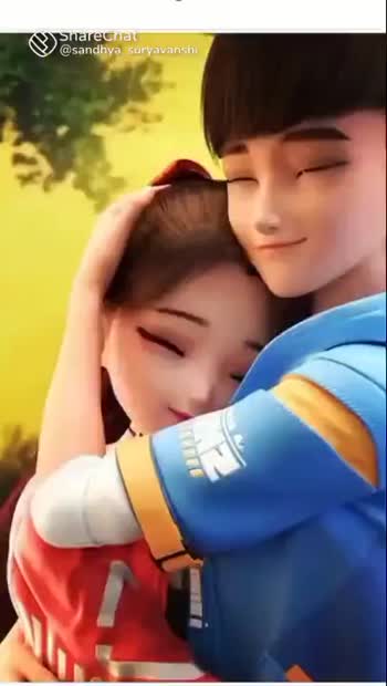 romantic cartoon video 👯 Videos • -❤️Vishu ❤️-👑👑👑(@494372067) on  ShareChat