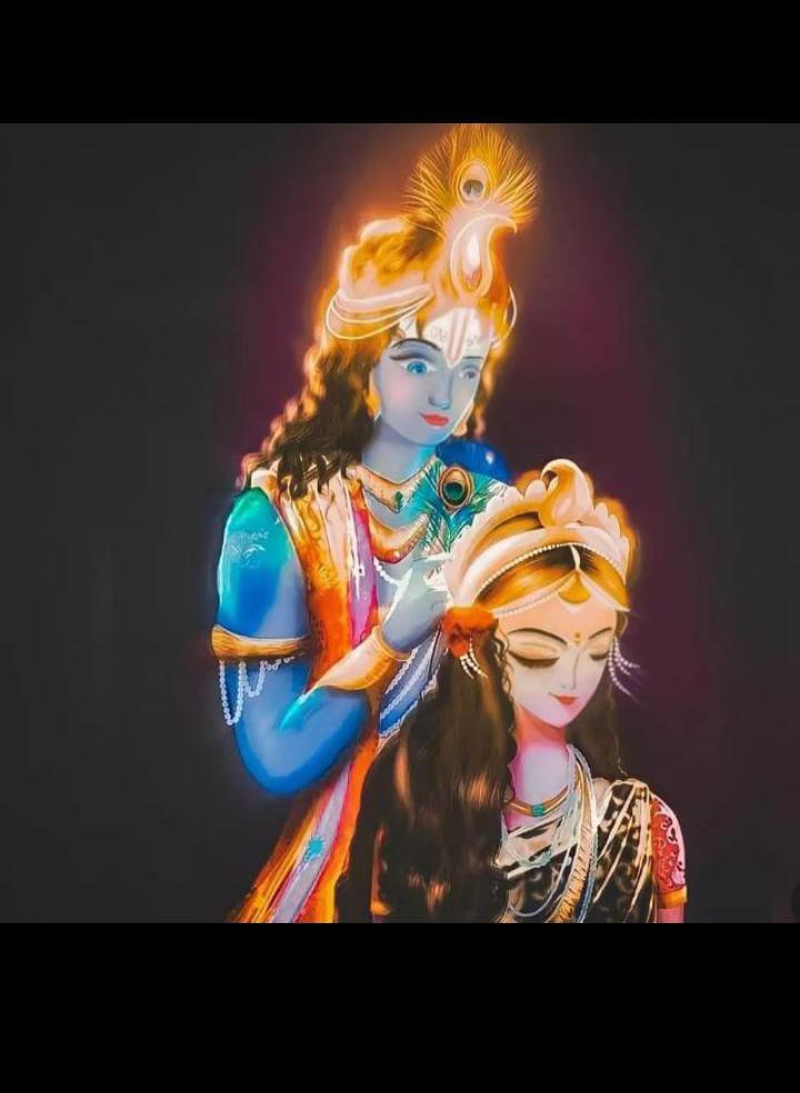 ❤️Radha Krishna dp❤️ Images • The angery girl (@11563a) on ShareChat
