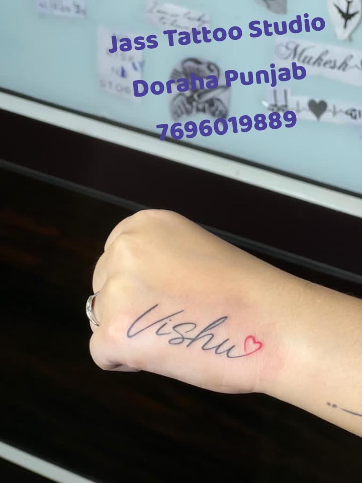 Vishu name tattoo tattoo vishu tattoo vishu name tattoo designs  YouTube