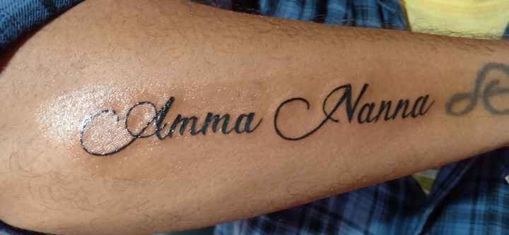 Vamsi Roy on Twitter My New TattooAmma Nanna Pawan kalyan AA  httpstcoVyA6gce1fM  Twitter