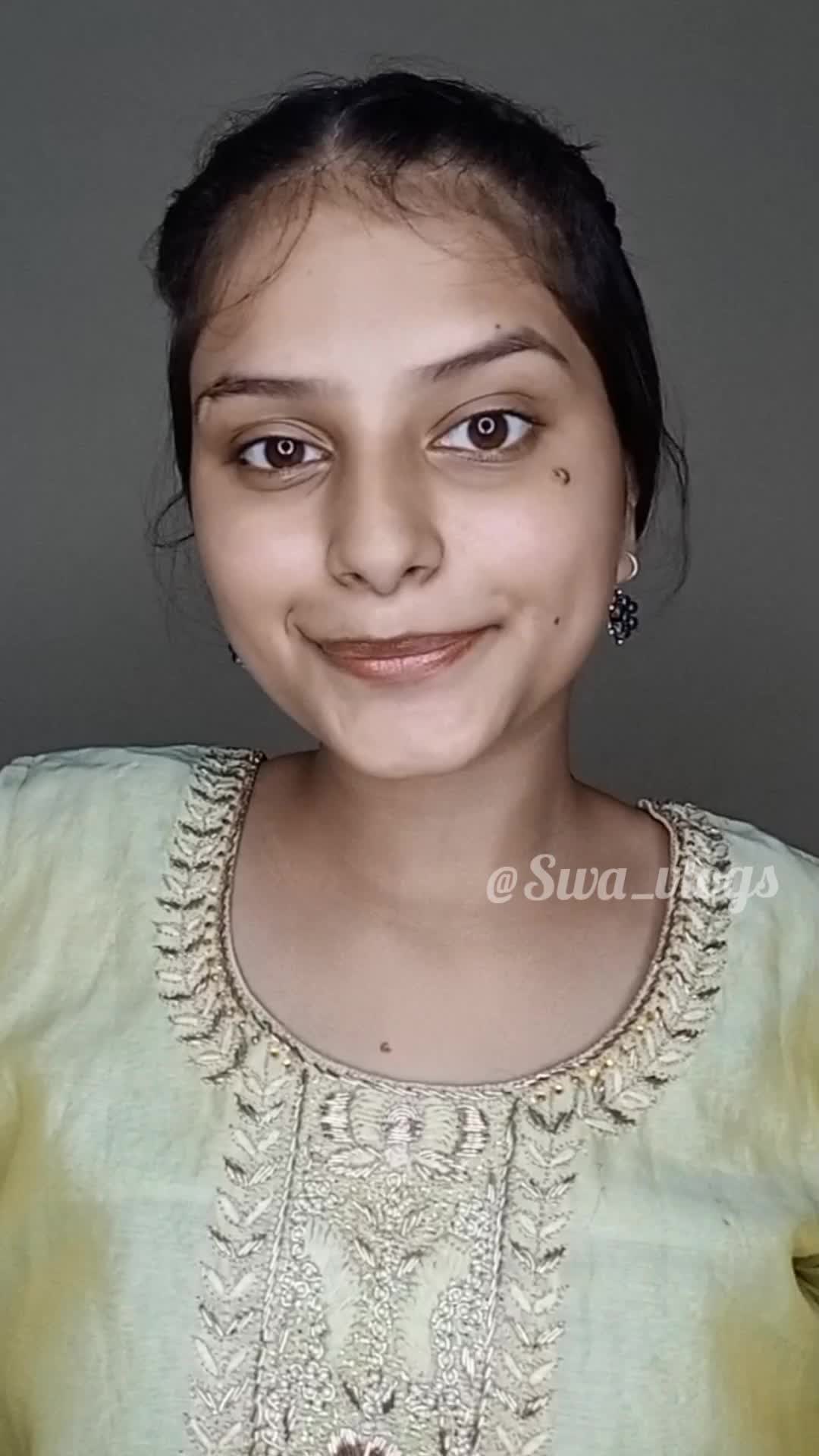 Recreating Pakistani Actress Makeup Look form Mere Hamsafar 🥰🥰 #moj #makeup #beauty #beauty #Swavlogs @moj