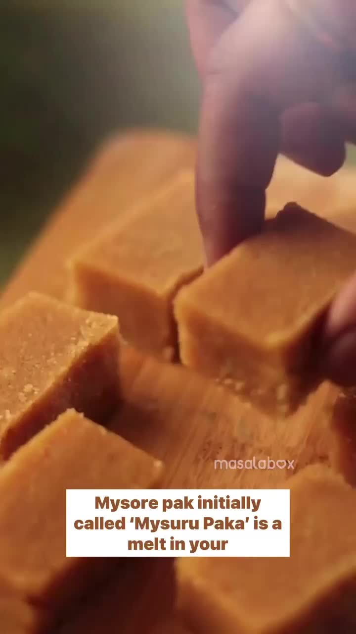 Find out the interesting story behind the royal delicacy - Mysore Pak.
.
.
.
#story  #foodstories  #mysore  #mysorepak  #yummy